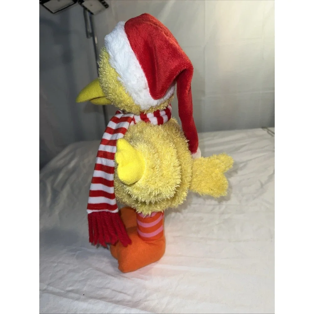 Sesame Street Big Bird Christmas Animated Singing Plush. Tested